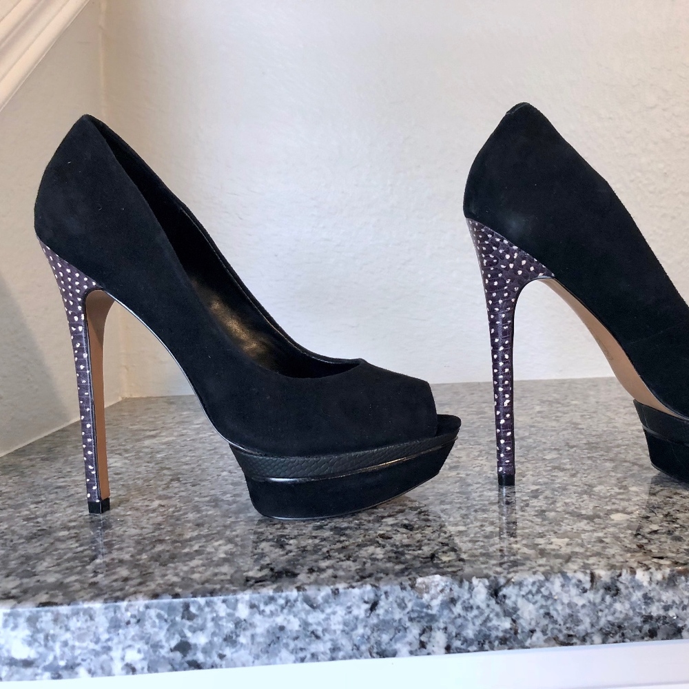 ALDO Nydeicia Peep Toe Pumps - Picture 4 of 8